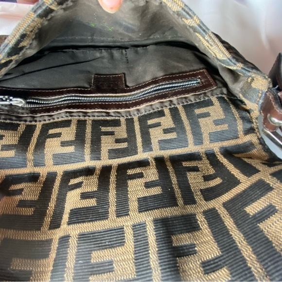 Fendi Brown Designer Shoulder Bag - Picture 9 of 10